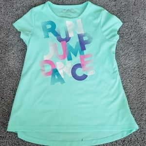 sketchers run jump dance athletic tee
